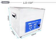 10 लीटर डिजिटल अल्ट्रासोनिक क्लीनर मशीन अल्ट्रासोनिक सफाई स्नान