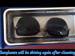 टेबलटॉप डिजिटल अल्ट्रासोनिक क्लीनर 42kHz 650ml ज्वेलरी के लिए