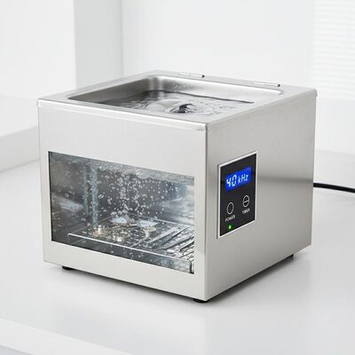 280x180x200mm टेबल टॉप अल्ट्रासोनिक क्लीनर 40kHz अल्ट्रासोनिक फ्रीक्वेंसी सुरक्षा सुरक्षा नाजुक उपकरणों की सफाई के लिए डिज़ाइन किया गया