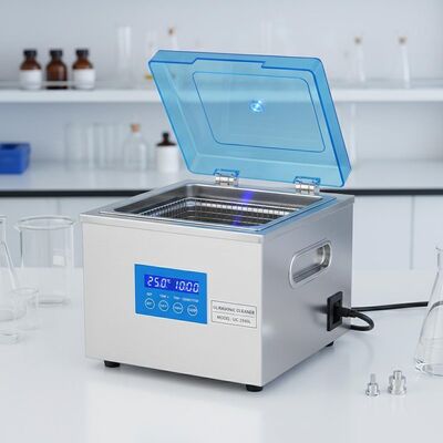 2.5L सफाई टैंक क्षमता टेबल-टॉप अल्ट्रासोनिक क्लींजर, कम शोर स्तर के साथ प्रयोगशाला और औद्योगिक उपयोग के लिए उपयुक्त